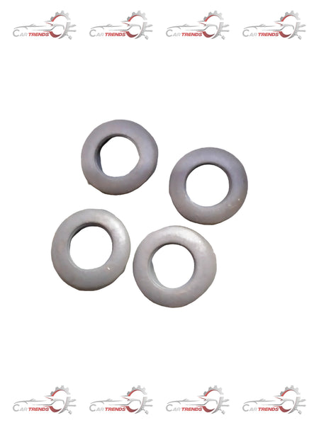 CarTrends Button Lock Cover for Aveo, spare auto parts, close-up view showing the black plastic cover for vehicle security.