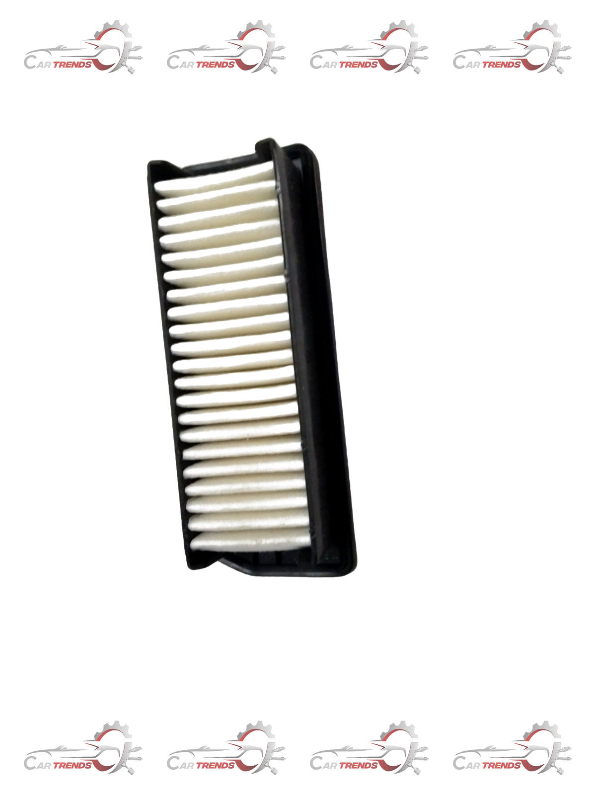 CarTrends Maruti Celerio/Alto K10 air filter for spare parts, showing the clean, rectangular filter element with pleats.