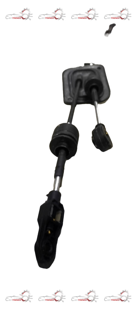 Maruti Suzuki cable shift and select control lever, automotive component with black and metallic finish for vehicle gear shifting.