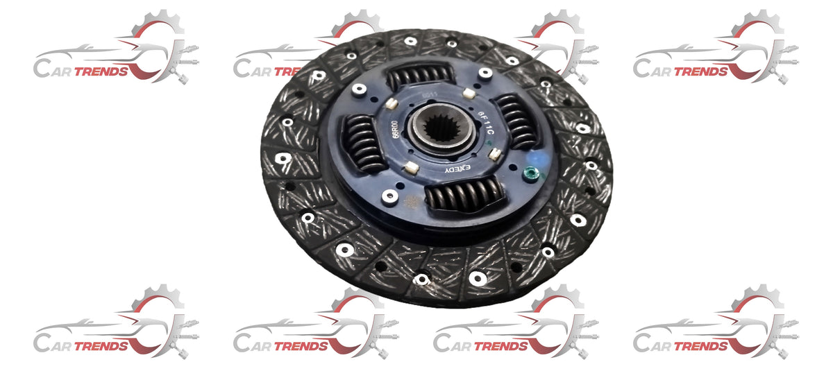 Maruti Suzuki clutch plate for Wagon R, new model, showing detailed metal surface and friction lining in a clean automotive setting.