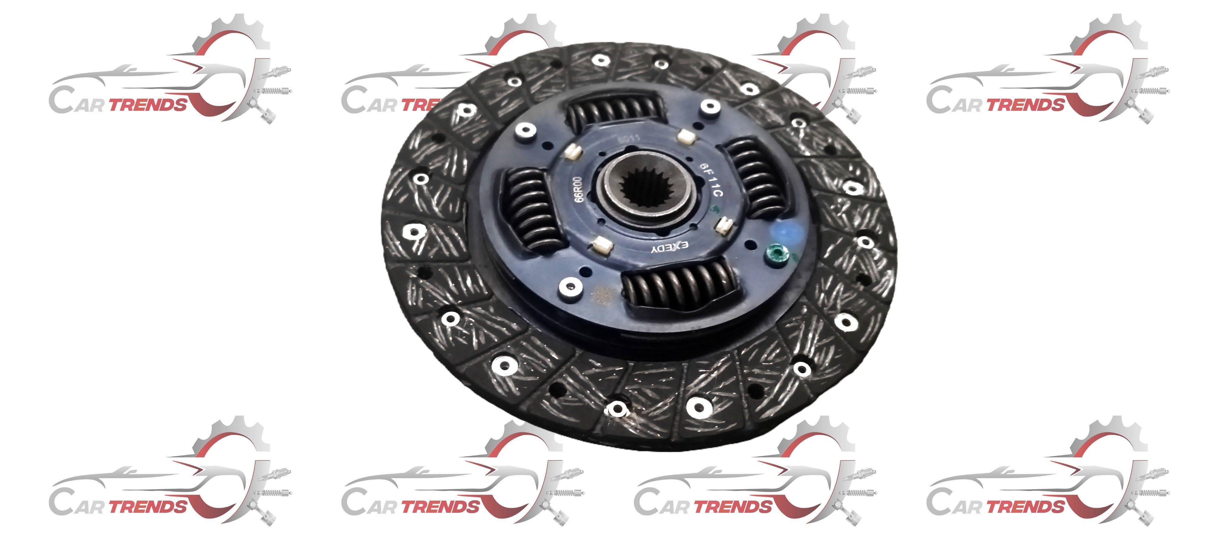 Maruti Suzuki clutch plate for Wagon R, new model, showing detailed metal surface and friction lining in a clean automotive setting.