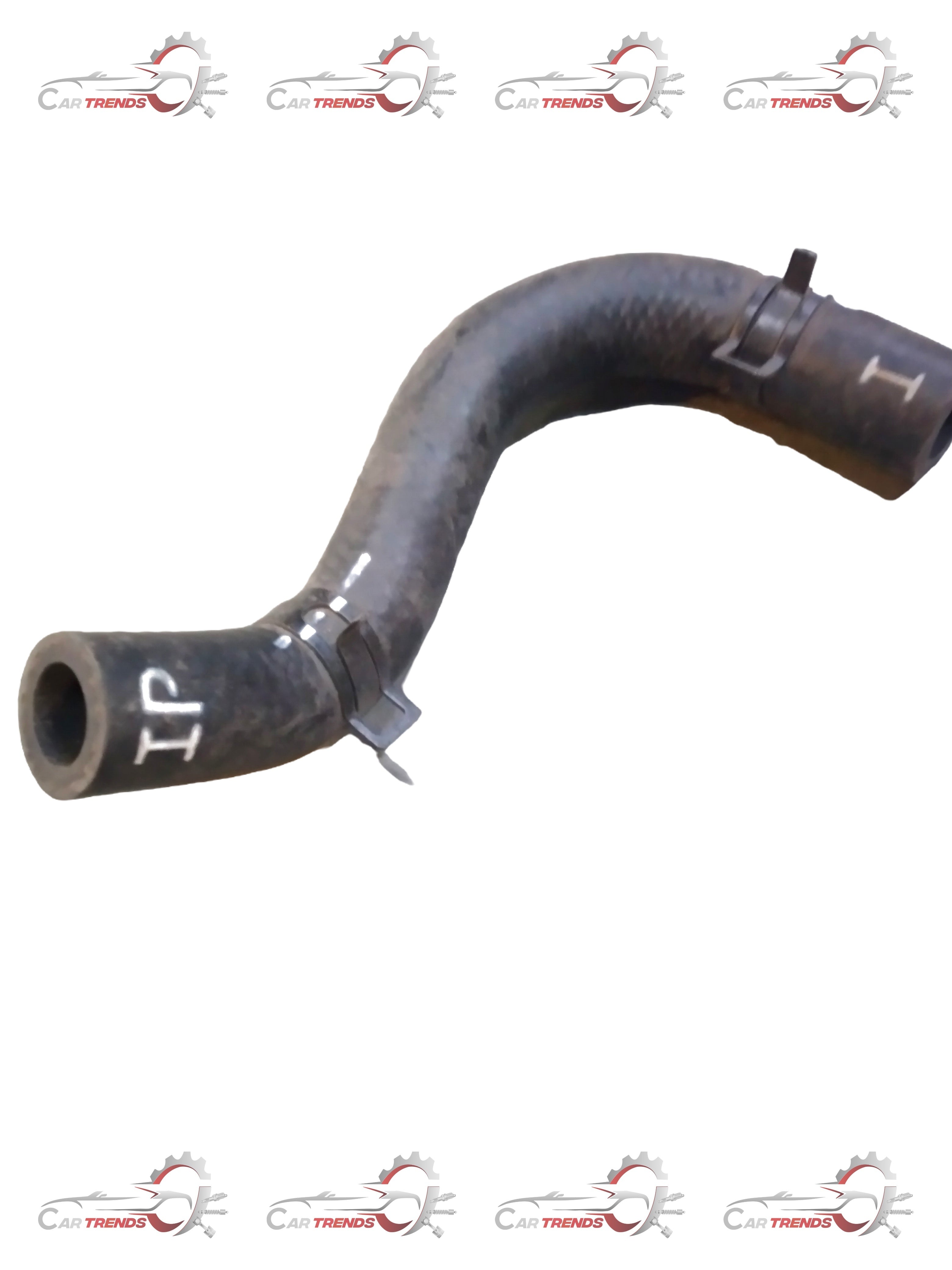 General Motors hose, P S fluid reservoir outlet, with detailed connectors and fittings visible in the close-up image.