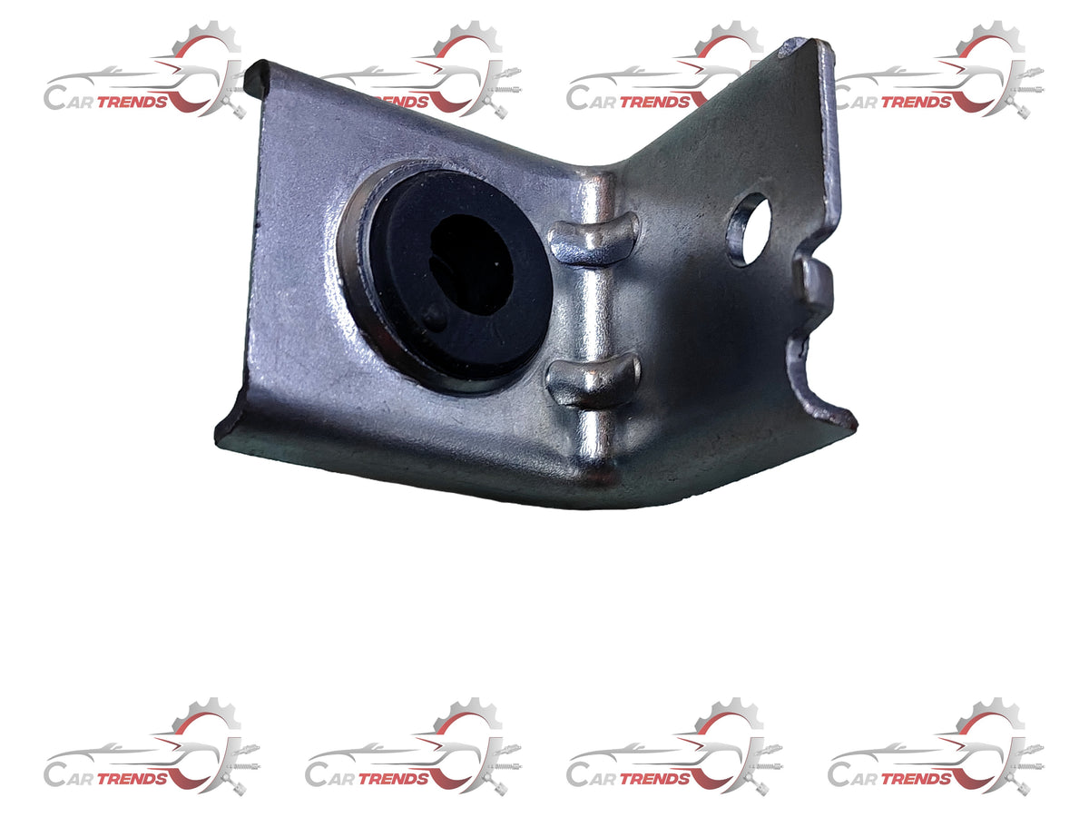 General Motors right rear upper sail bracket, part number J9011080, showing metal mounting with bolt fasteners.