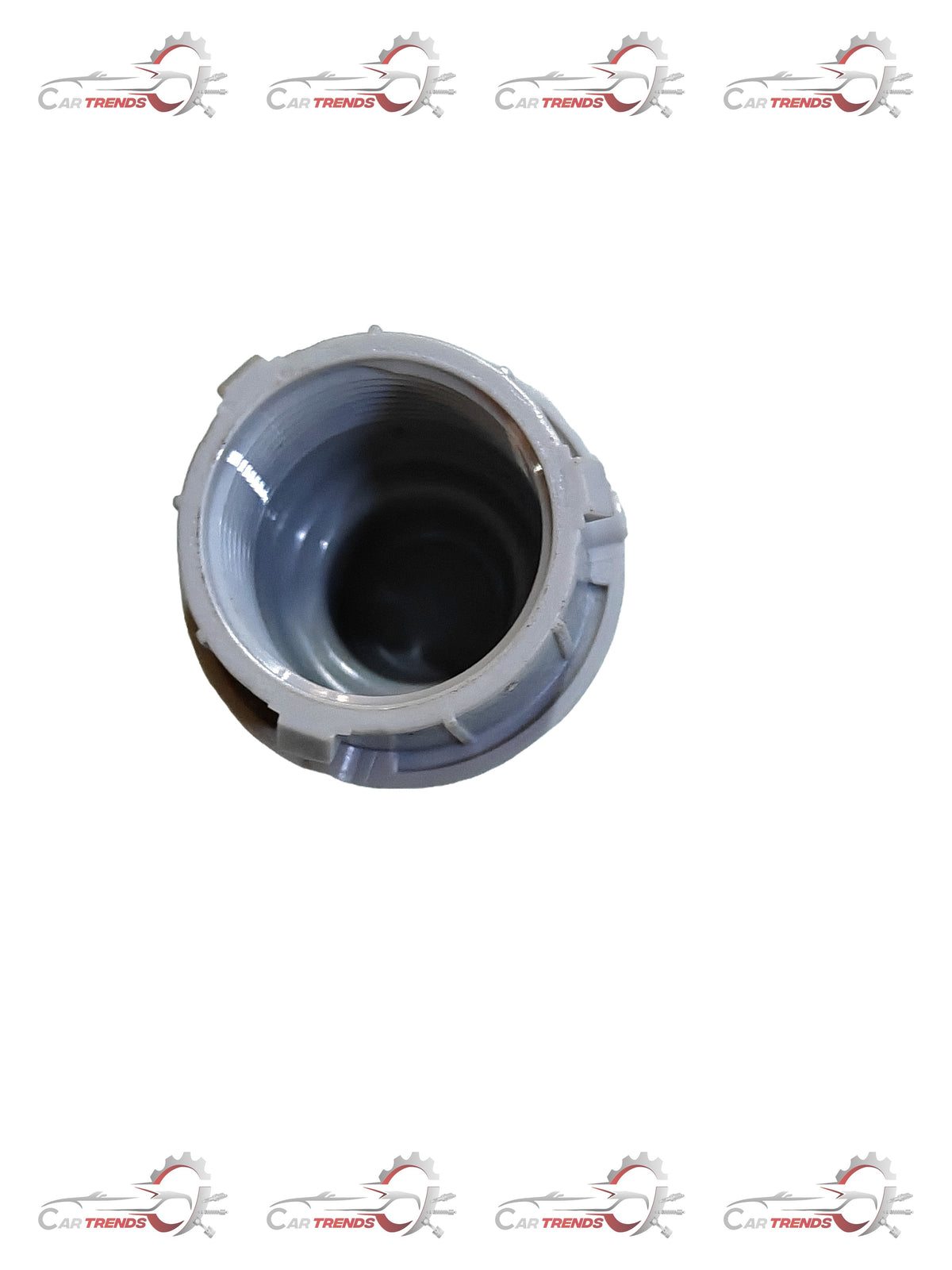 General Motors CAP NUT AVEO J96427364, close-up of a metallic cap nut with GM branding on a plain background.
