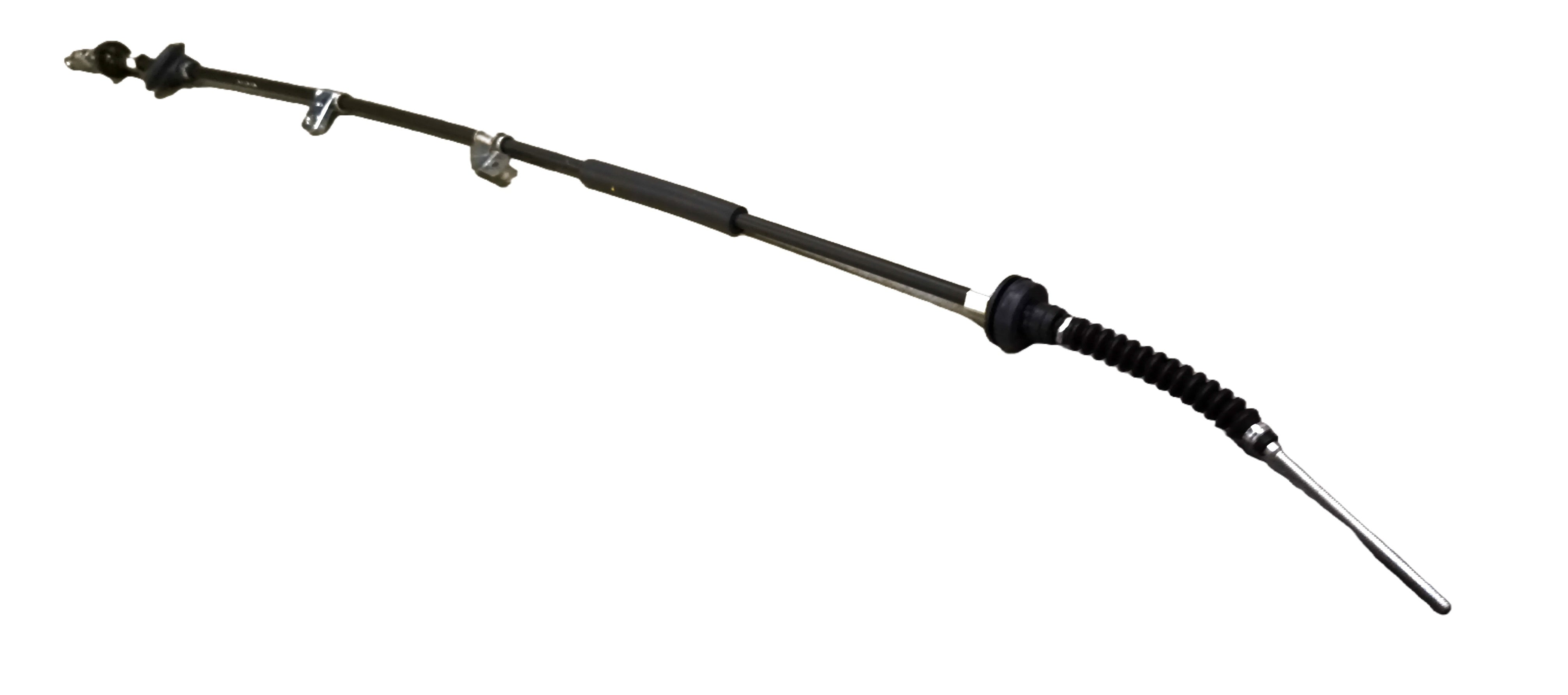 Maruti Suzuki clutch cable assembly for right-hand side, showing metal linkage and rubber connectors.