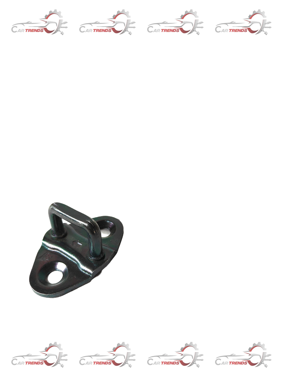 General Motors Tavera right-hand hinge assembly for hood, showing the metal hinge with mounting points and parts.