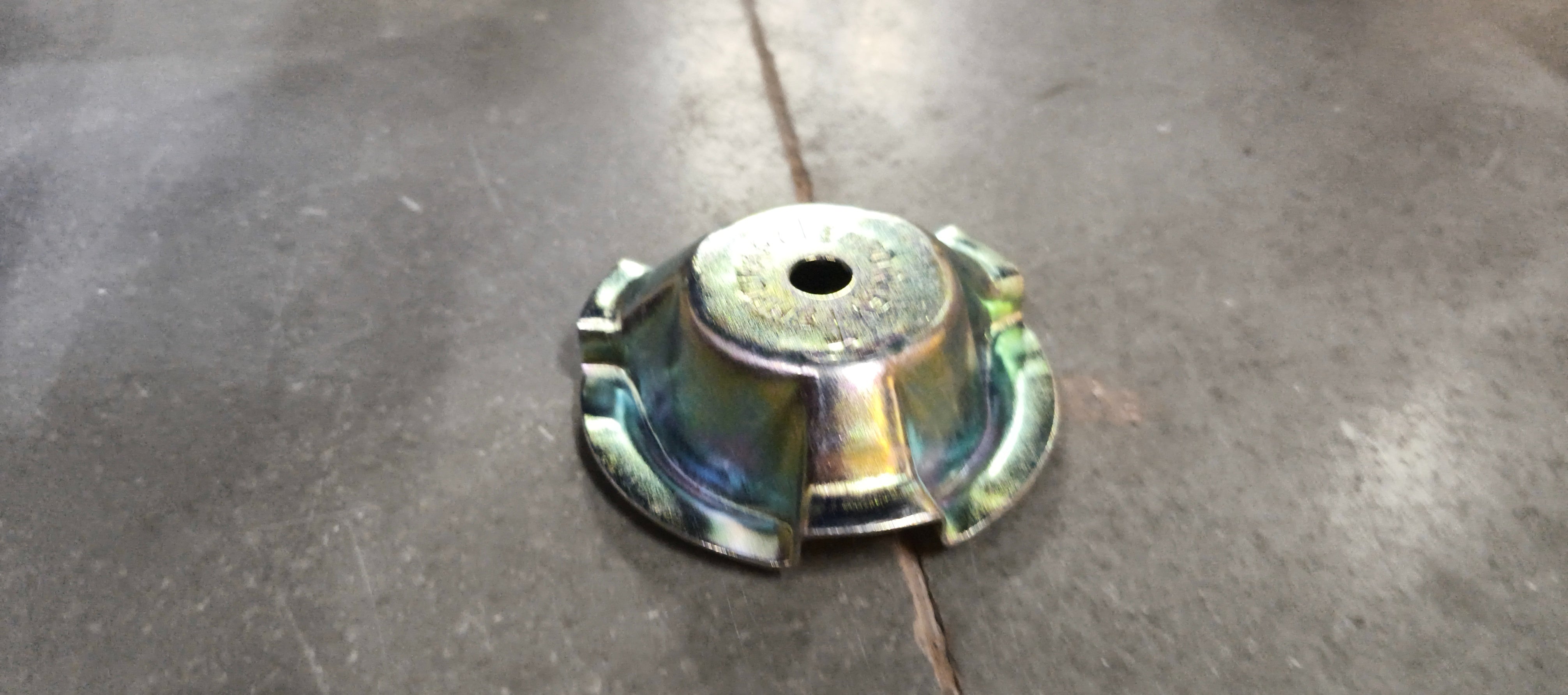HONDA PLATE. ANCH BOLT 83850SK3E00 83850SK3E00 - Left view