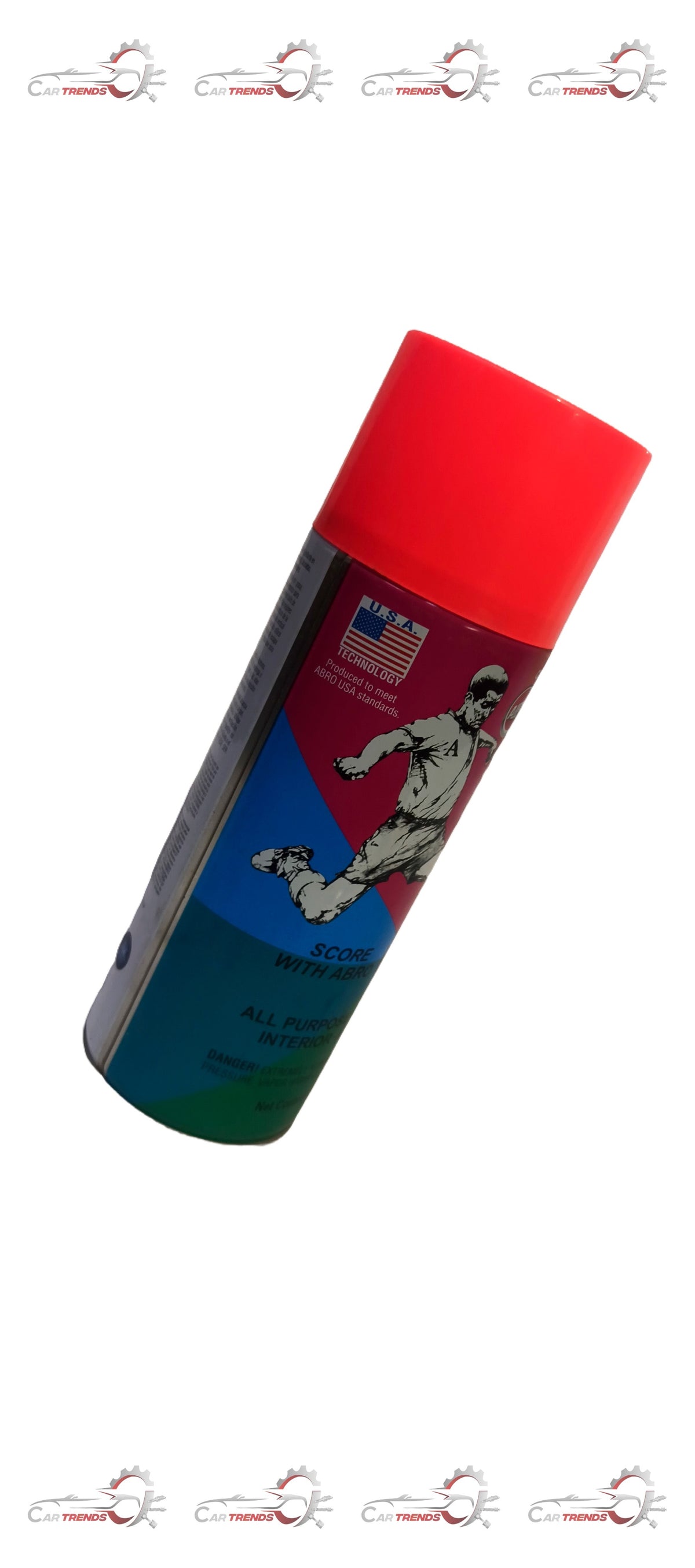 ABRO Spray Paint Red | Universal | #SPRAY PAINT RED SPRAY PAINT RED - Left view