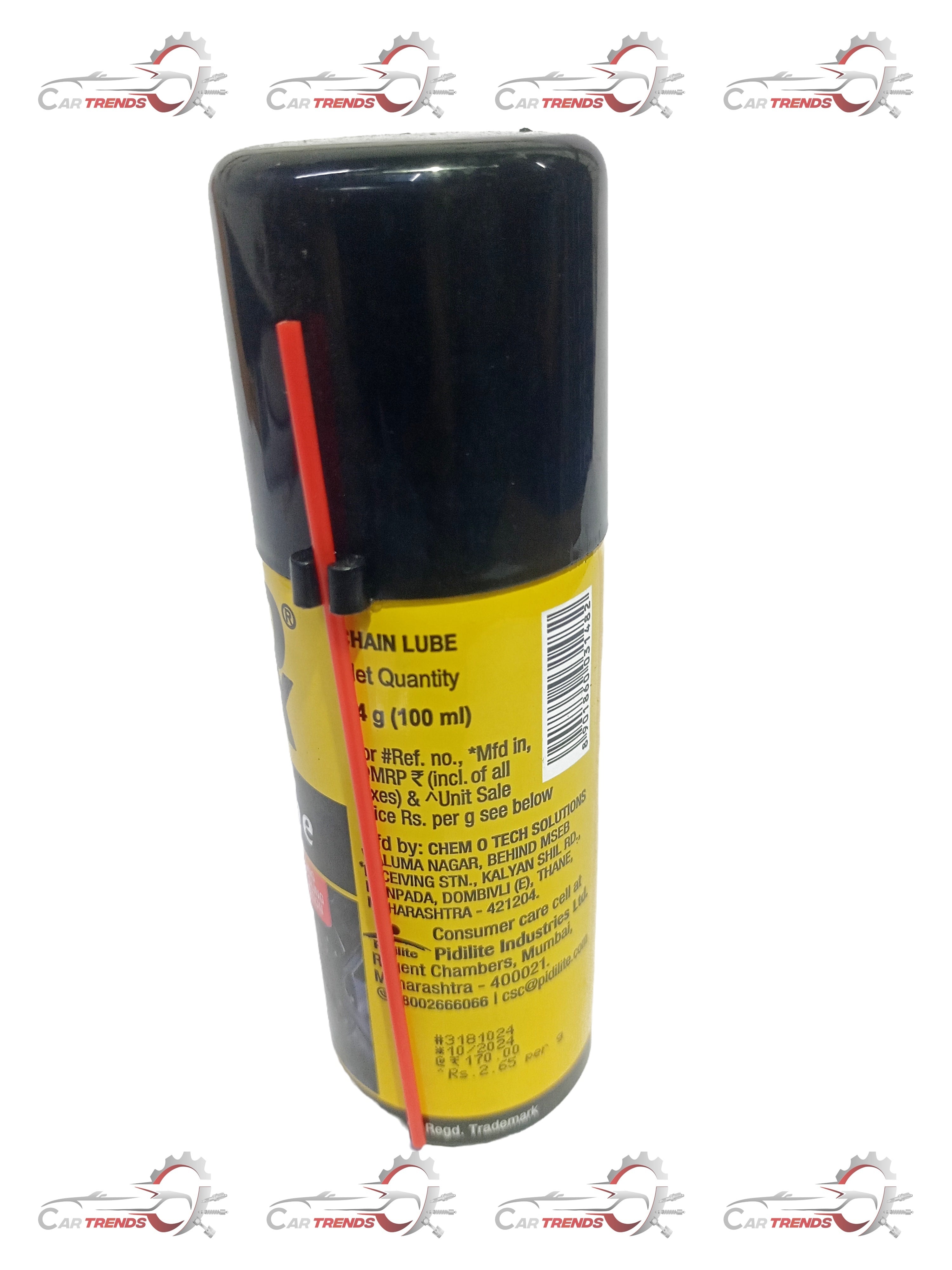 PIDILITE MOTOMAX CHAIN LUBE 100 ML FMN807310100P2P  FMN807310100P2P FMN807310100P2P - Left view