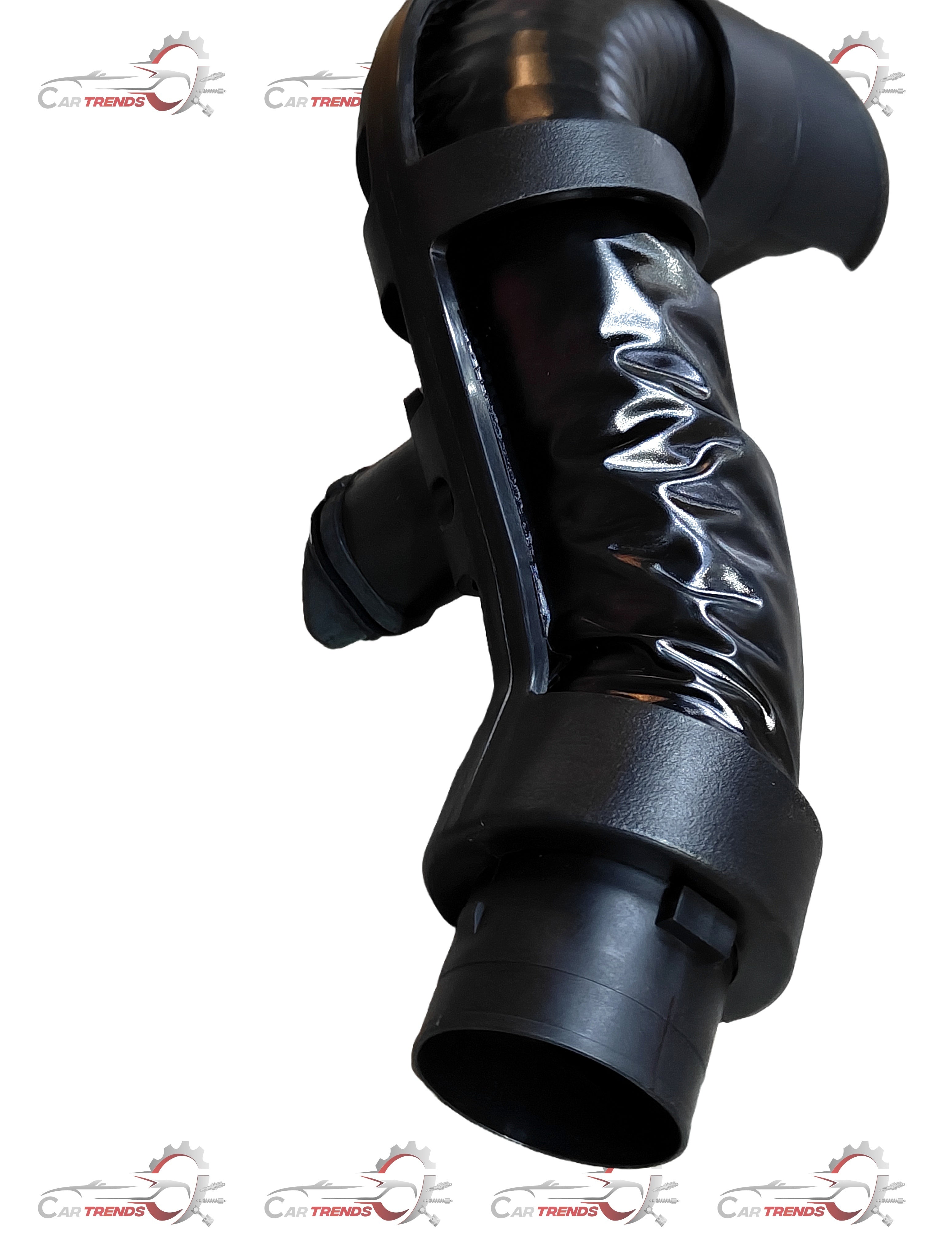 CarTrends air duct pipe for Xcent petrol model, automotive spare part, shown in the image with metal and plastic components.