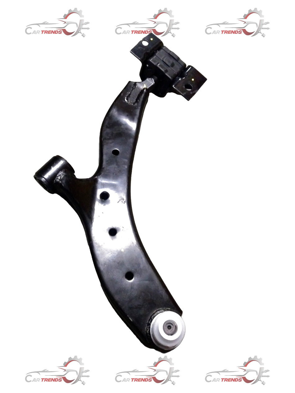 Autokoi KTAF10023 CHIMTA Tiago LH door handle in black plastic, showing the handle's lever and mounting base.