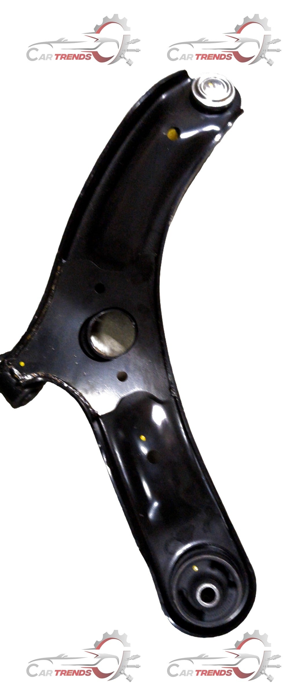 AUTOKOI Track Control Arm Assembly Left Hand for KHMF2016 vehicle, showing the metal arm with mounting points and ball joint.