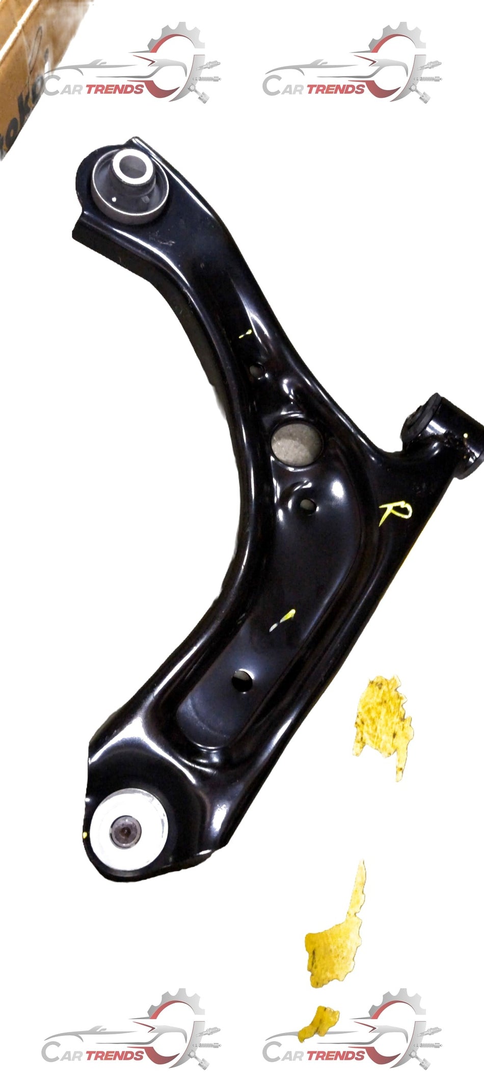 AUTOKOI track control arm assembly for right side, model KTAF10108, automotive suspension component with detailed metal parts.