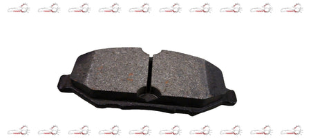 AUTOKOI Brake Pads and Shoe KBPF17046 showing metal backing plates and friction surfaces for vehicle braking system.