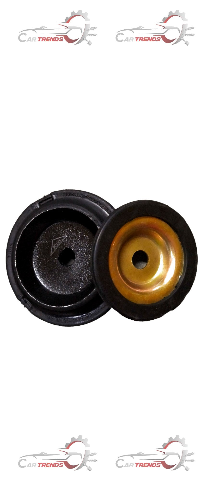 AUTOKOI front strut mount KRPF14190 showing the rubber and metal components on a plain background