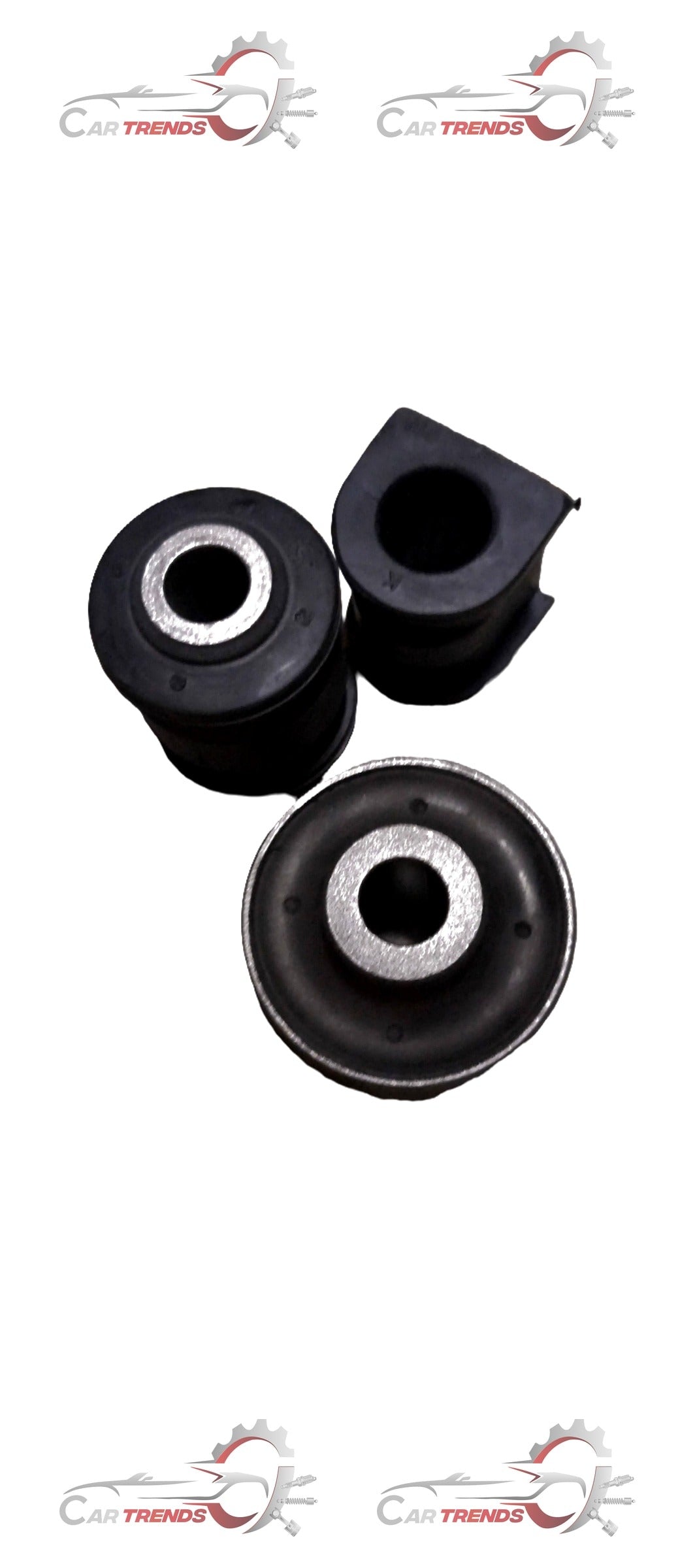 AUTOKOI front suspension bush kit KRPF14265, automotive rubber bushings for vehicle suspension system, close-up view.