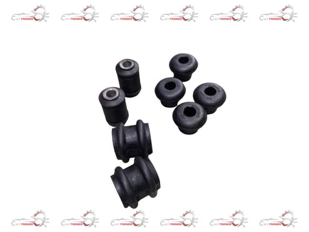 AUTOKOI Front Suspension Bushing Kit KRPF14064 showing multiple black rubber bushings and metal components for vehicle suspension.