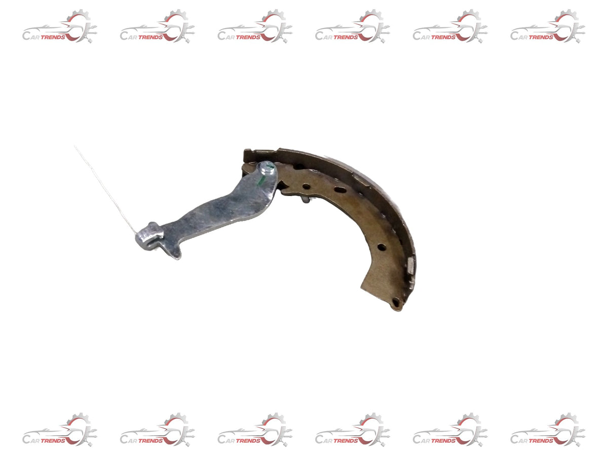 Autokoi brake pads and shoe KBPF17318 for automotive braking system, showing the black brake components and hardware.