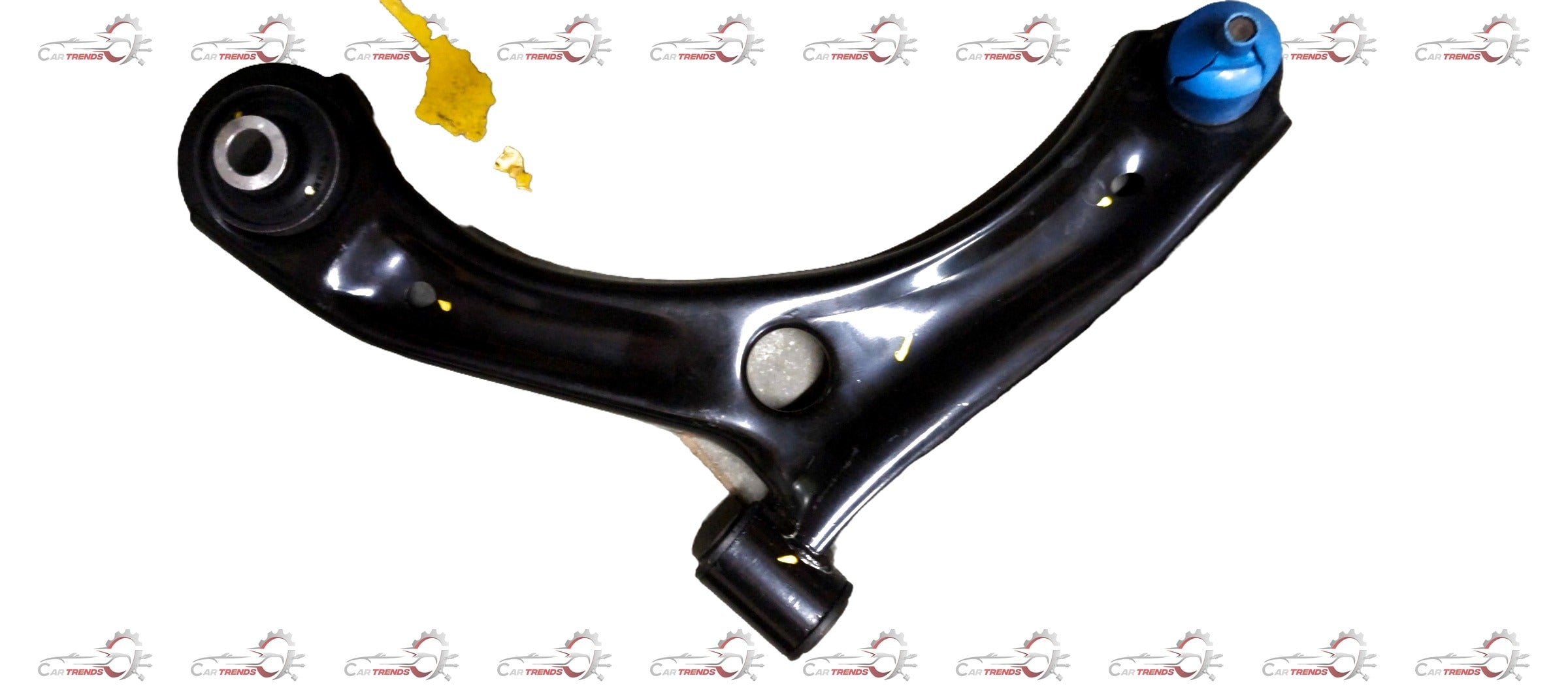 AUTOKOI track control arm assembly left side for vehicle, showing the metal arm with mounting points and bushings.