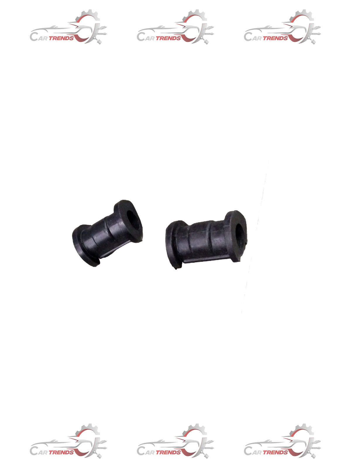 AUTOKOI Fr. Stabilizer Bar Bush KRPF14010 installed on vehicle suspension, close-up view of rubber bushing and metal mount.