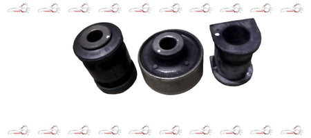 AUTOKOI front suspension bush kit for 2011 KRPF14032, showing a set of rubber bushings and metal components for vehicle suspension repair.