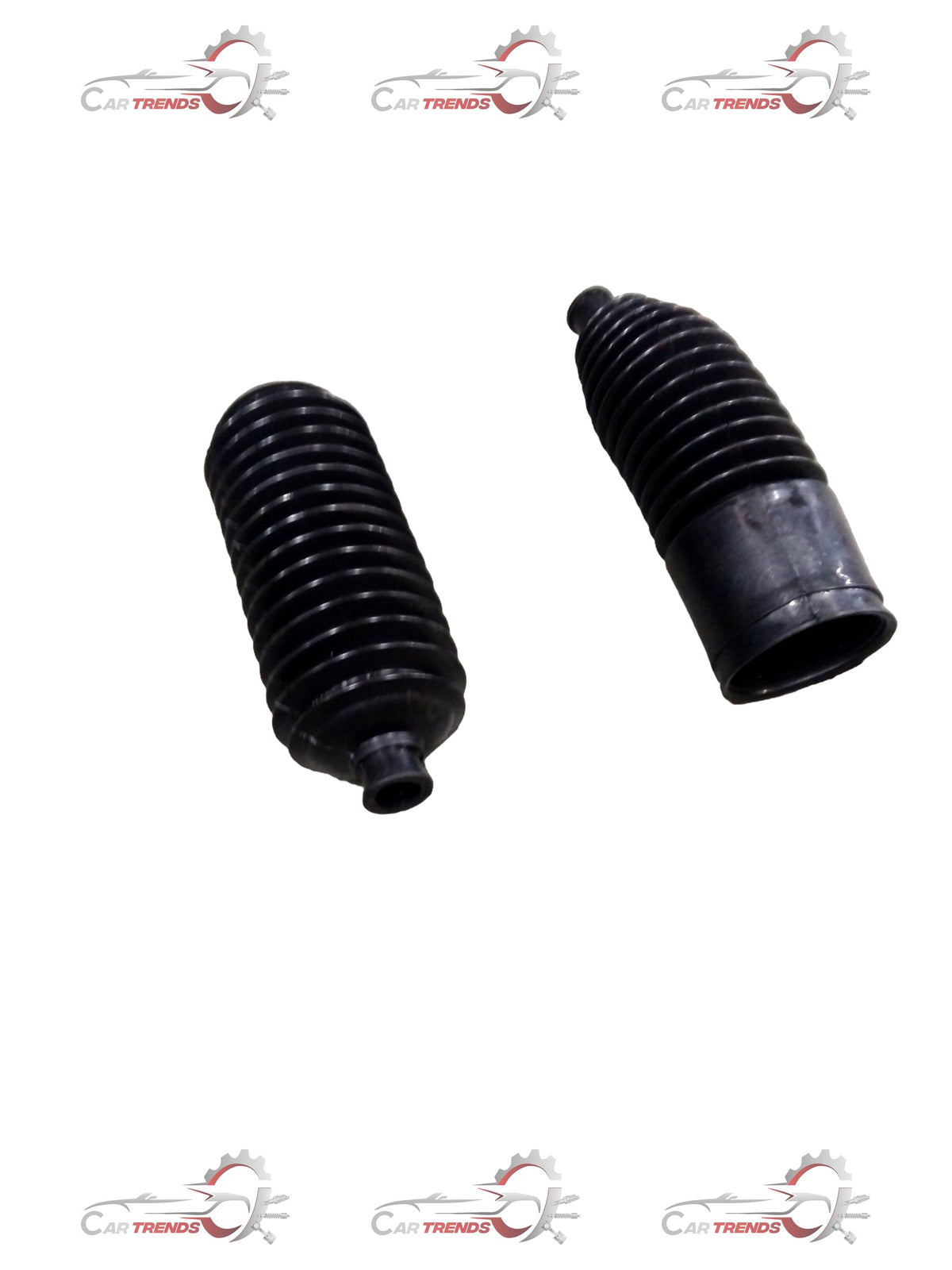 AUTOKOI Steering Boot-Rack Side KRPF14453 showing a close-up of the black rubber steering boot part with mounting details.