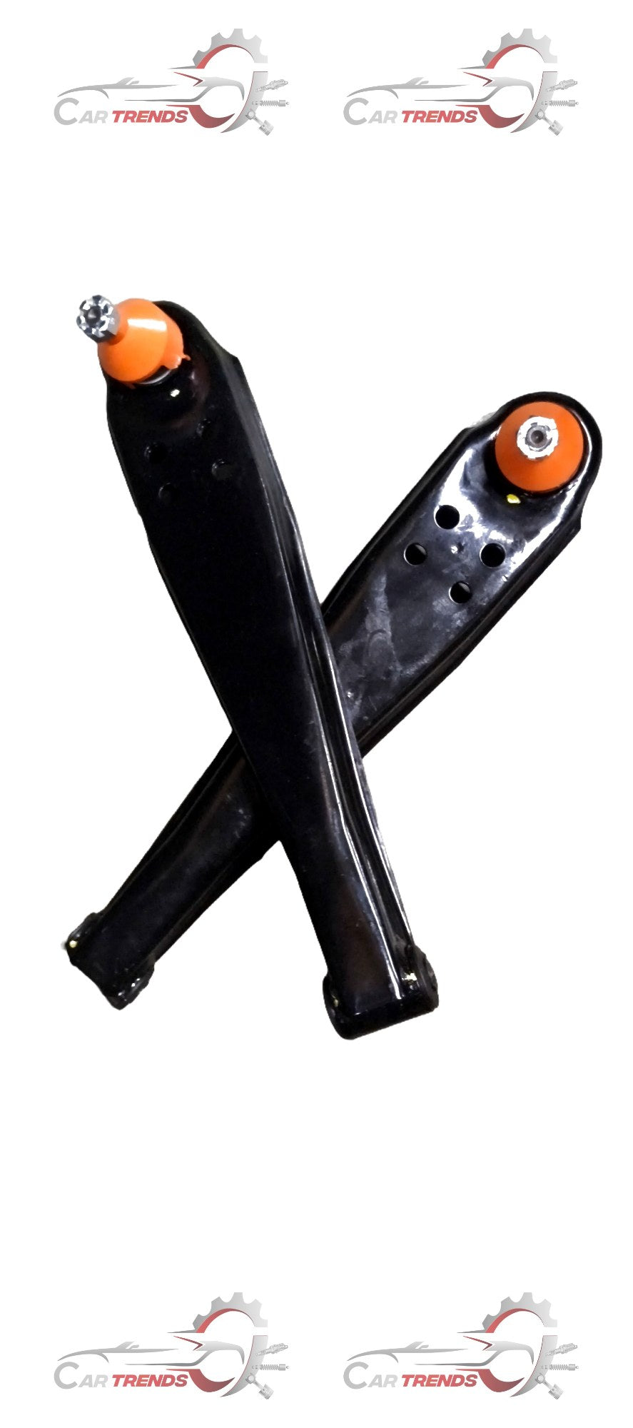 Autokoi KMSF1107 Chimta Carry Pair showing two metal chimtas with wooden handles on a plain background.