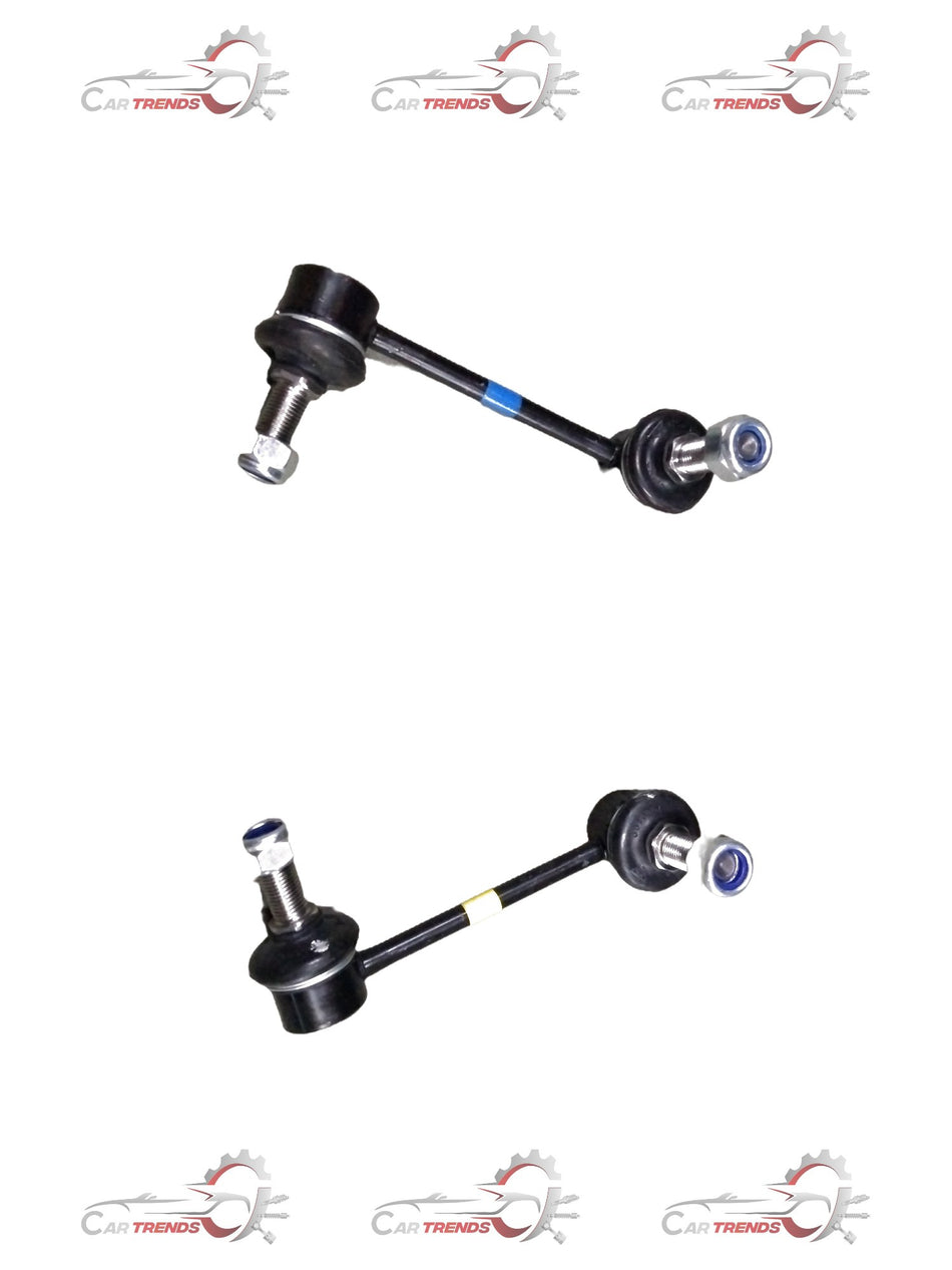 AUTOKOI front stabilizer link pair, automotive suspension part, showing metal links with mounting bushings for vehicle stability.