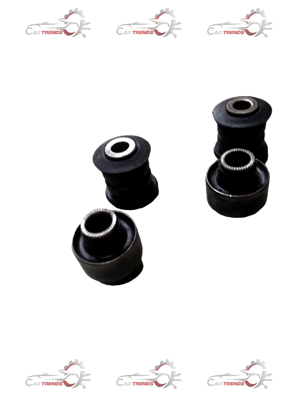 AUTOKOI front suspension bush kit KRPF14103 with multiple rubber bushings and metal components for vehicle suspension repair.