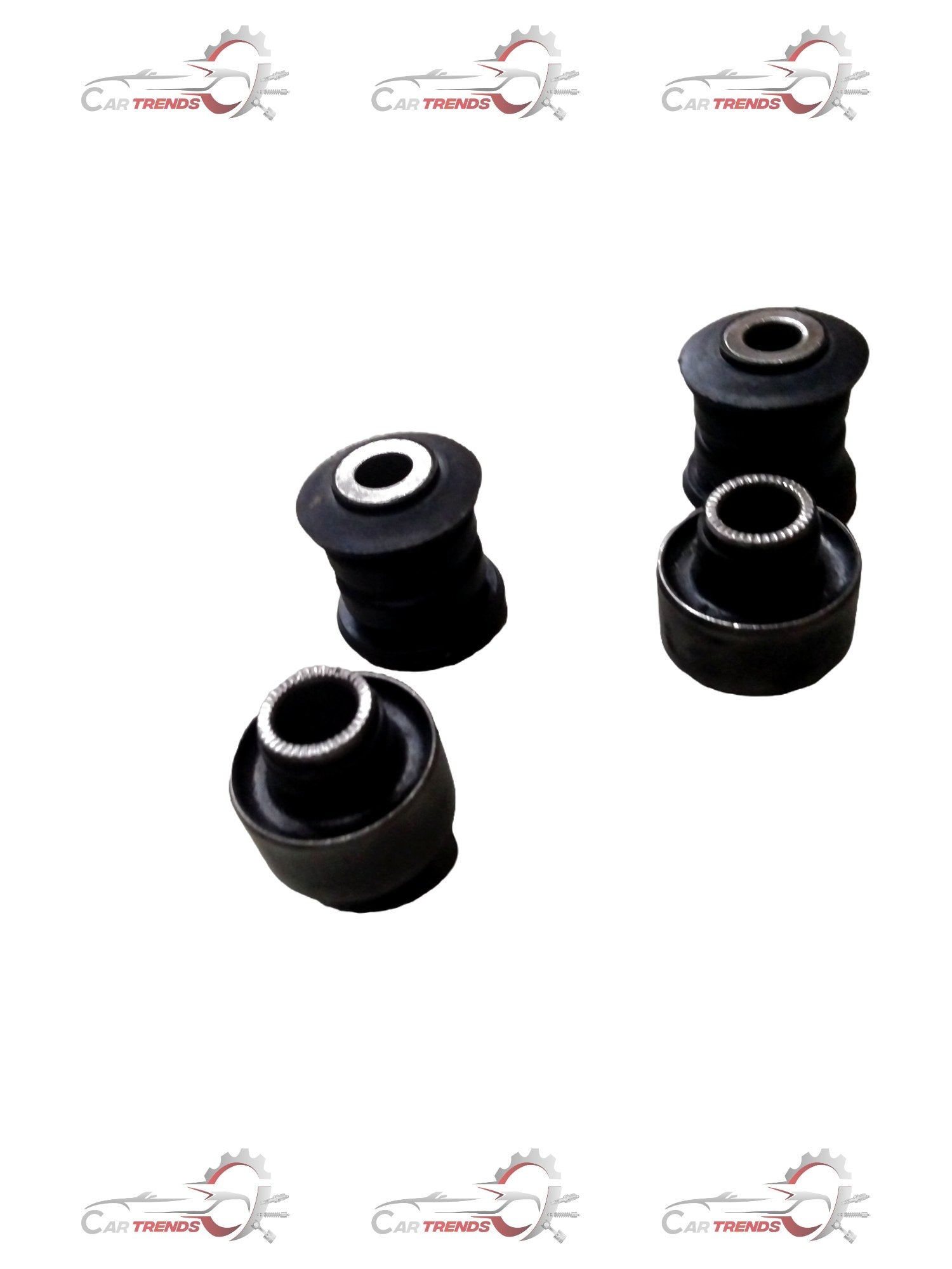 AUTOKOI front suspension bush kit KRPF14103 with multiple rubber bushings and metal components for vehicle suspension repair.