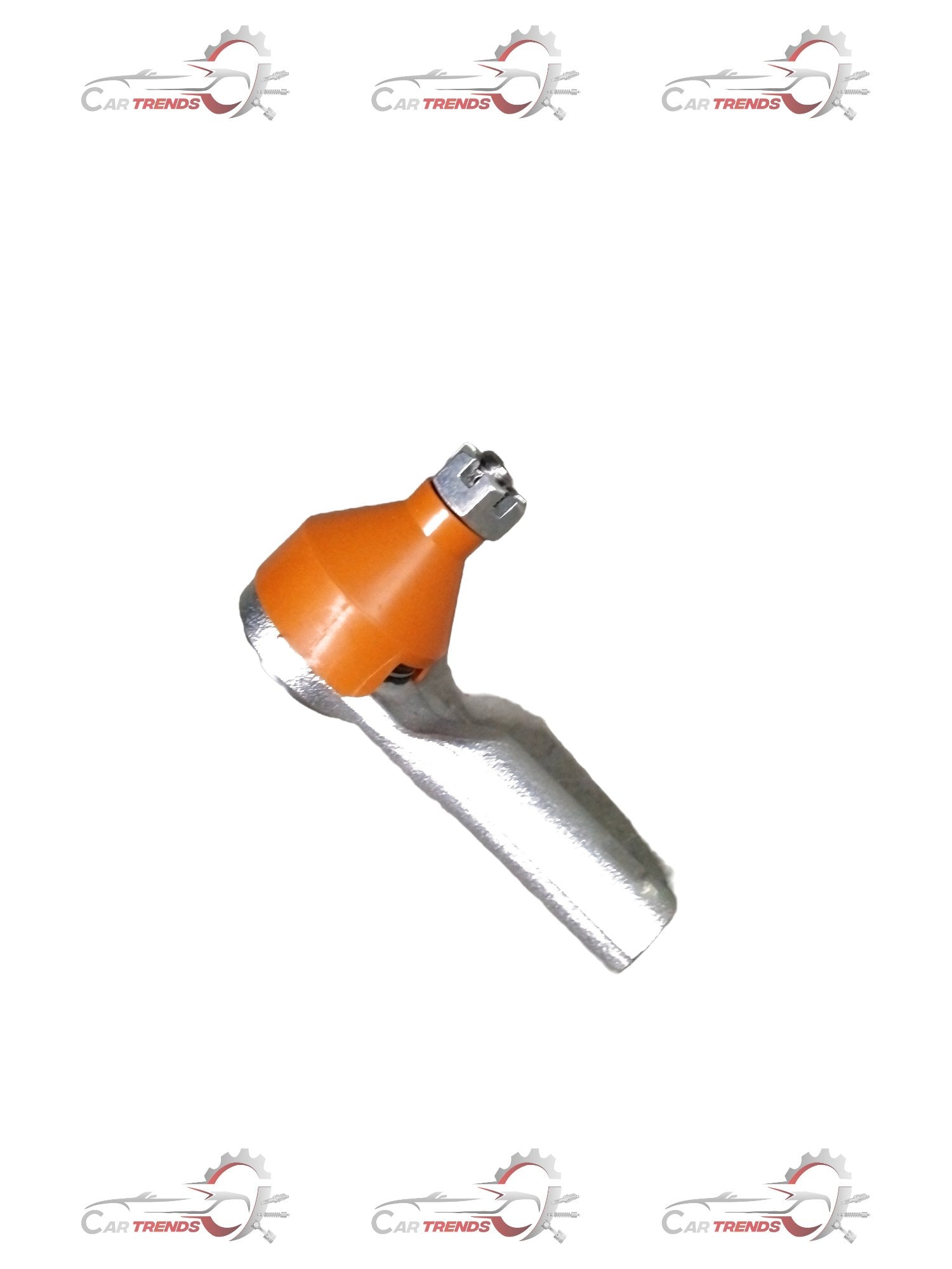 AUTOKOI tie rod end assembly with nut, automotive suspension component, shown in image with metal ball joint and connecting rod