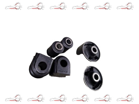 AUTOKOI front suspension bushing kit, KRPF14058, showing various rubber and metal bushings for vehicle suspension repair