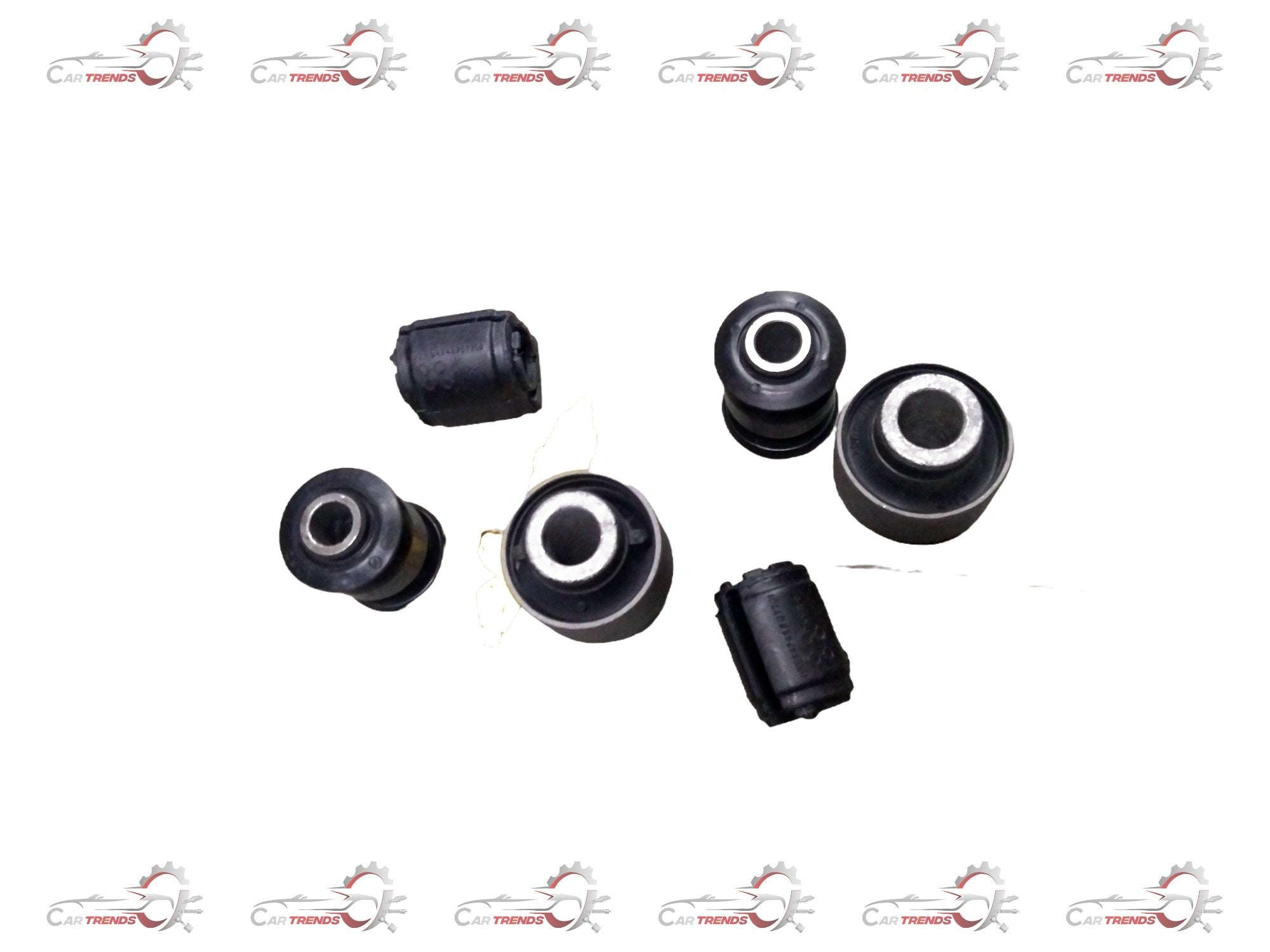 AUTOKOI Front Suspension Bush Kit H KRPF14498 showing rubber bushings and metal components for vehicle suspension system.