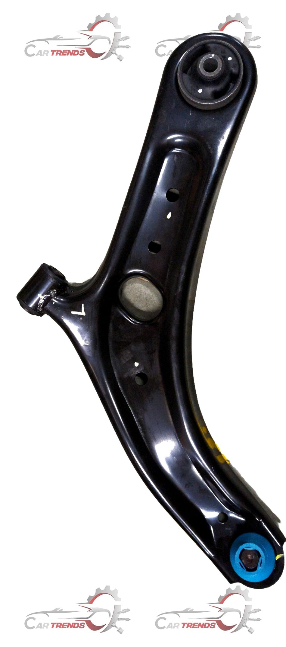 Pair of AUTOKOI Track Control Arms Assy KHMF2089, automotive suspension components with black metal finish, shown in the image.