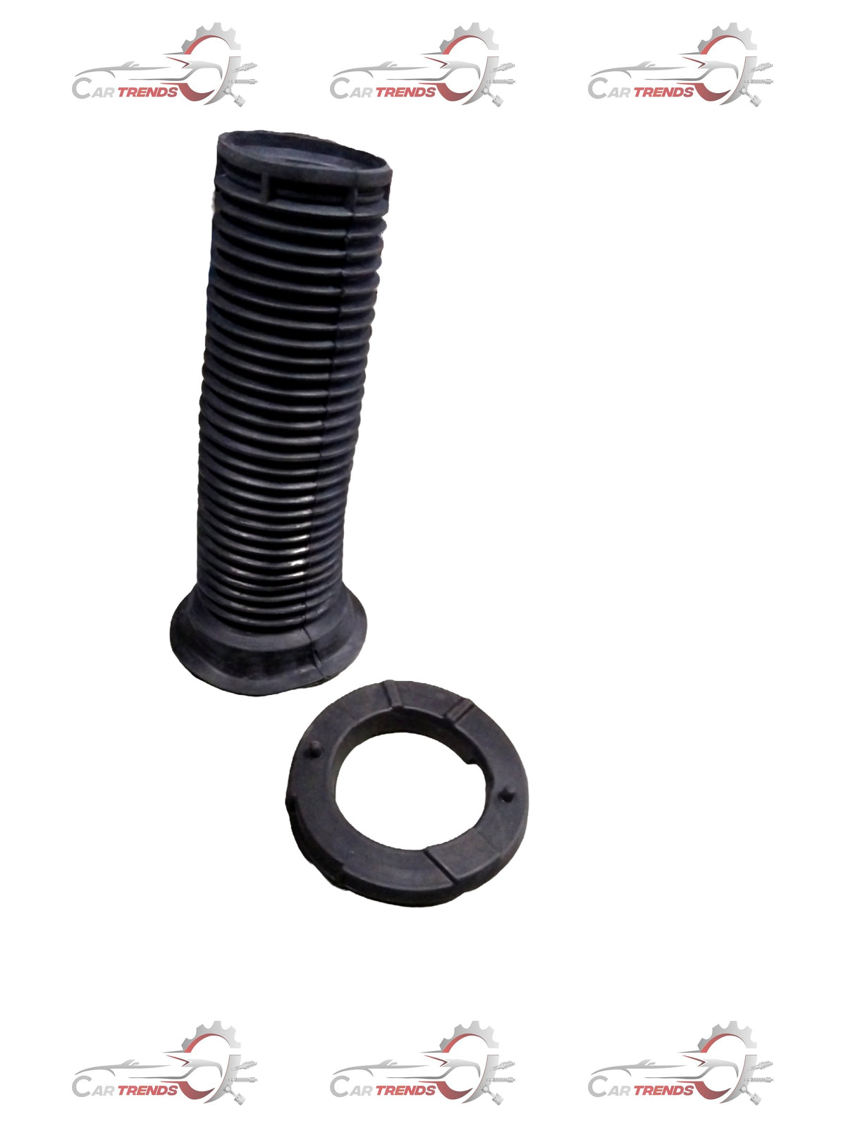 AUTOKOI rubber strut kit with bearing, model KRPF14365, showing the assembled suspension component with rubber bushings and bearing.