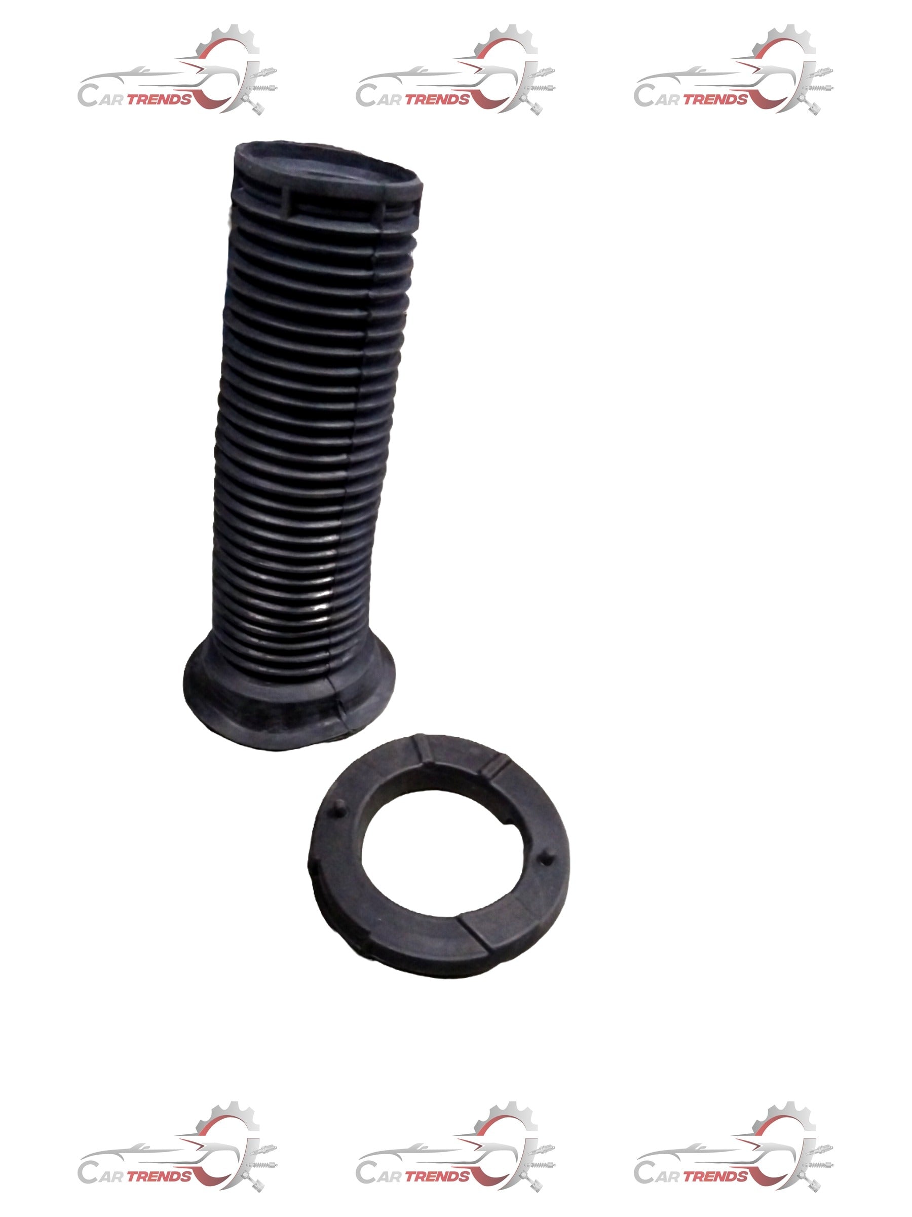 AUTOKOI rubber strut kit with bearing, model KRPF14365, showing the assembled suspension component with rubber bushings and bearing.