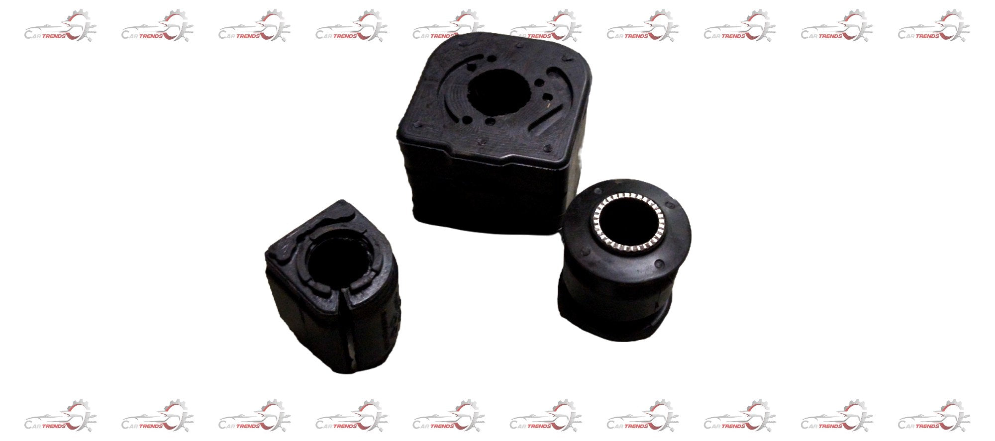 AUTOKOI Front Bushing Kit KRPF14162 showing automotive bushings and metal components on a white background.