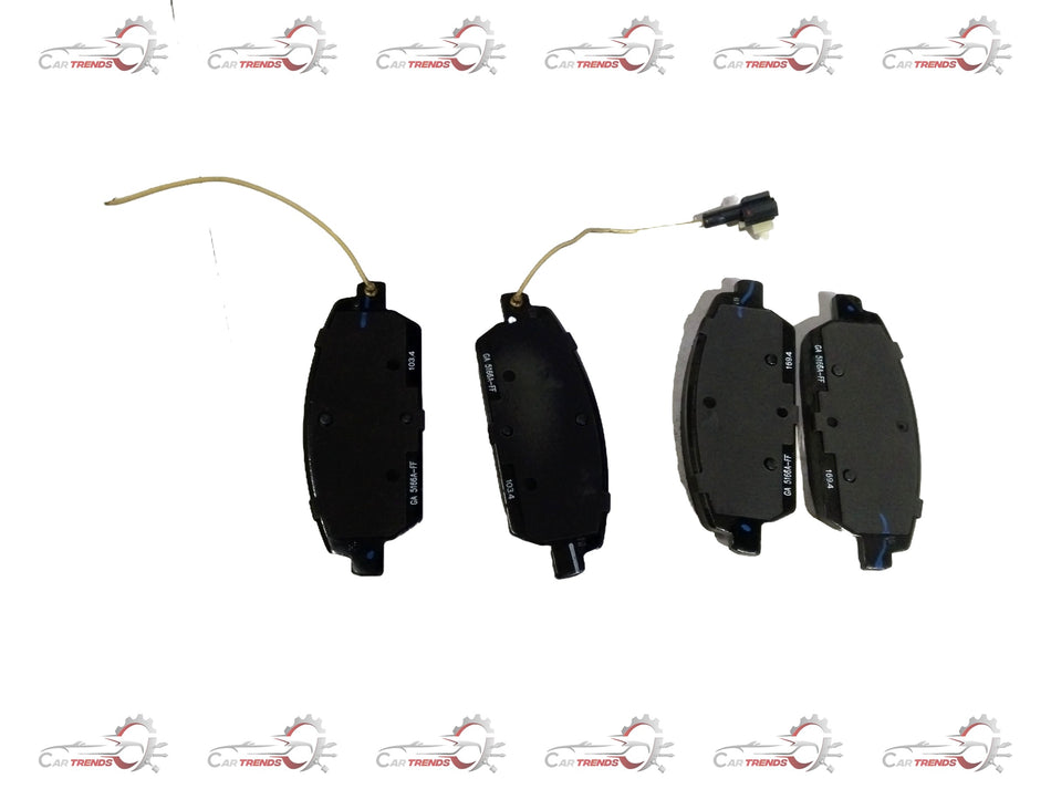 MAHINDRA BRAKE PAD FRONT 0601AAA0021KT 0601AAA0021KT - Front view