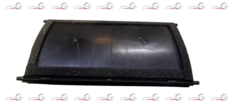 Nissan Micra door body mix part, showing the black exterior with visible door handle and window frame.
