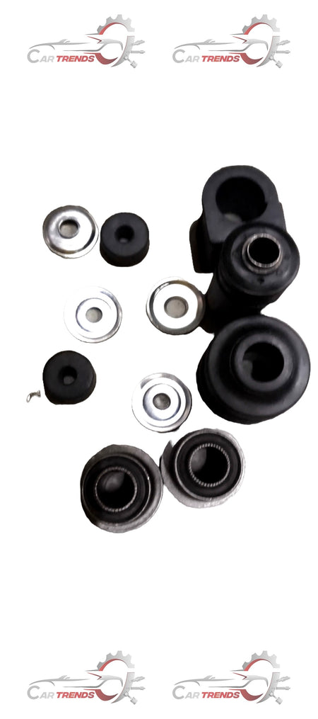 AUTOKOI Front Suspension Bush Kit KRPF14068 showing black rubber bushings and metal components for vehicle suspension repair