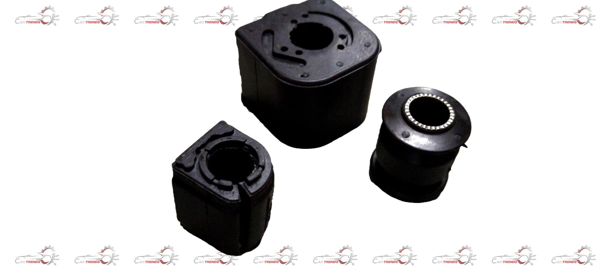AUTOKOI Front Bushing Kit KRPF14162 showing the set of automotive bushings and components for vehicle suspension repair.