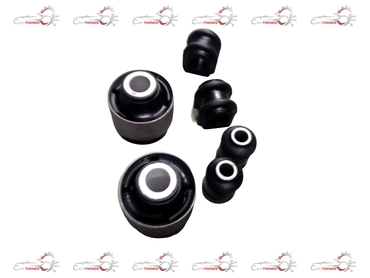 AUTOKOI Front Suspension Bush Kit KRPF14638 showing multiple rubber and metal bushings for vehicle suspension repair