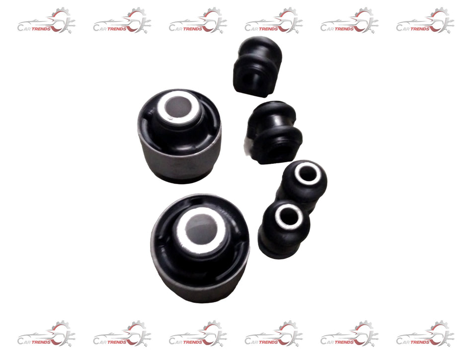 AUTOKOI Front Suspension Bush Kit KRPF14638 showing multiple rubber and metal bushings for vehicle suspension repair