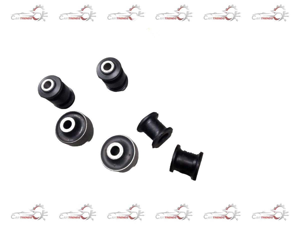 AUTOKOI Front Suspension Bush Kit KRPF14026 showing close-up of rubber bush components for vehicle suspension repair.