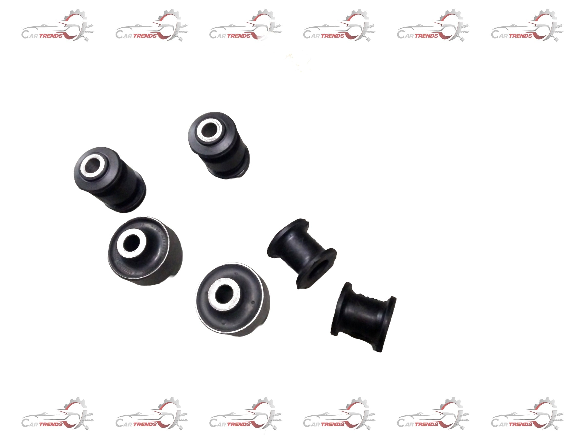 AUTOKOI Front Suspension Bush Kit KRPF14026 showing close-up of rubber bush components for vehicle suspension repair.