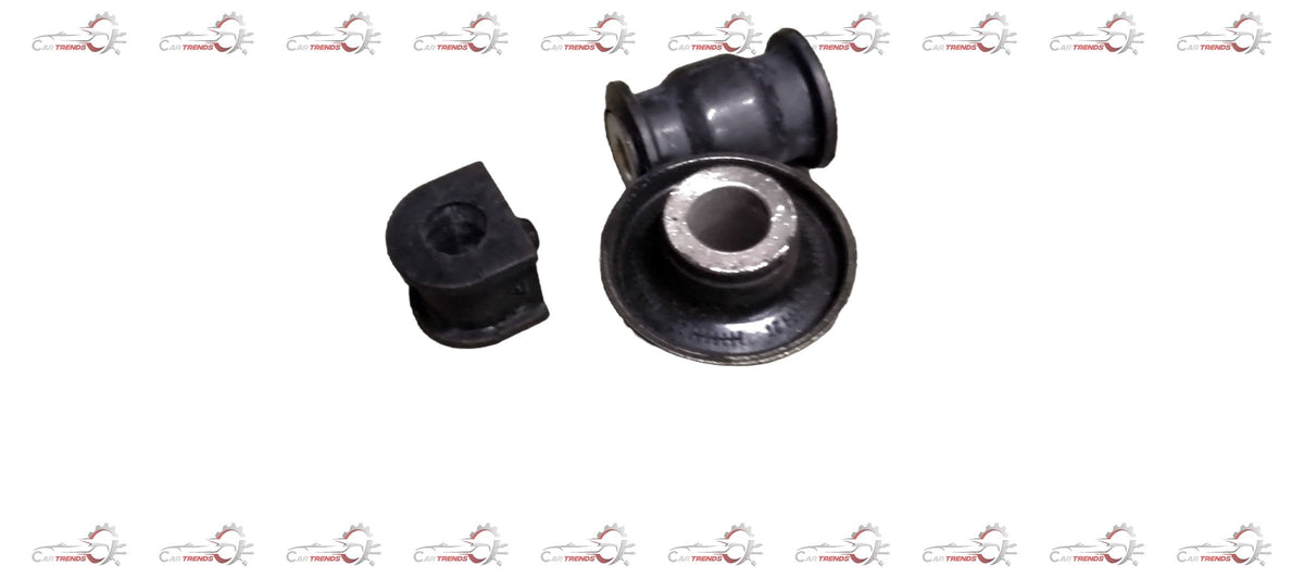 AUTOKOI front suspension bush kit for 2019 KRPF14317 vehicle, showing multiple rubber and metal bush components.