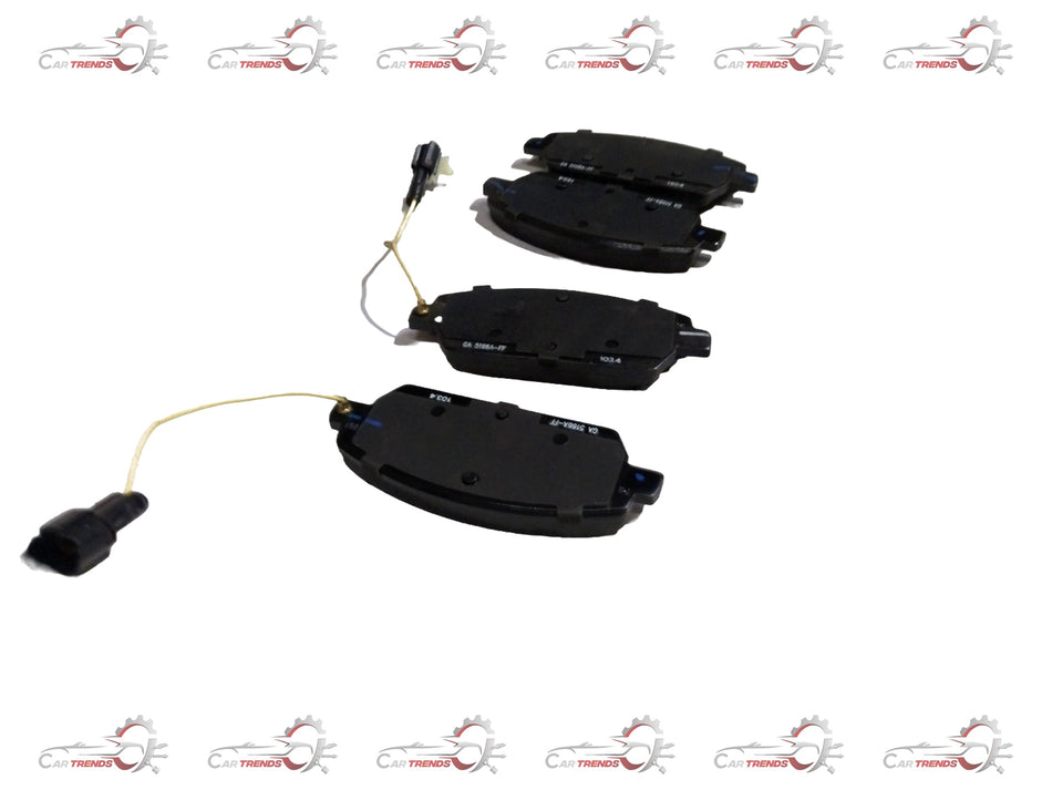 MAHINDRA BRAKE PAD FRONT 0601AAA0021KT 0601AAA0021KT - Back view