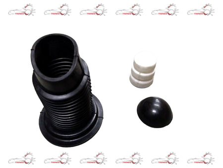 AUTOKOI rubber strut kit with bearing, model KRPF14360, showing the assembled components and mounting points.
