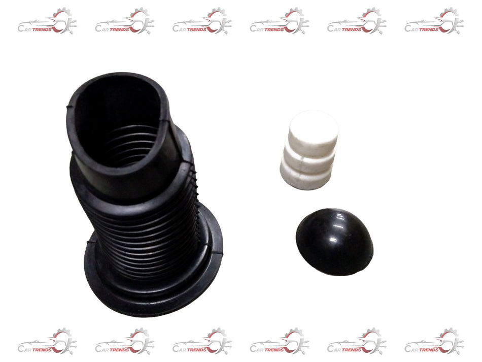 AUTOKOI rubber strut kit with bearing, model KRPF14360, showing the assembled components and mounting points.