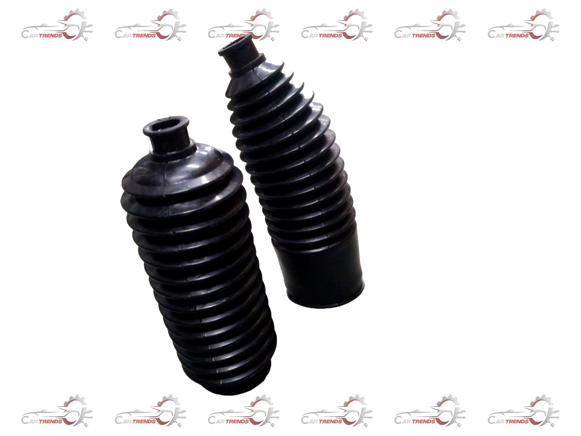 AUTOKOI Steering Boot-Rack Side KRPF14453 showing the black rubber steering boot with mounting hardware and side view.